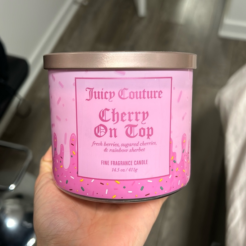 Juicy Couture Cherry On Top Candle